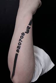 асоба унікальная рука творчы татэм татуіроўкі малюнак