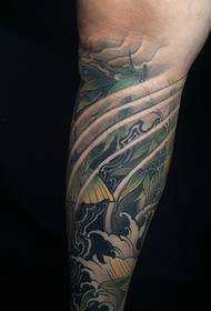 arm machine flexible squid tattoo picture