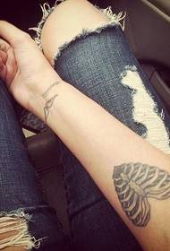 ruka tetovaža u obliku srca 17680 tetovaža anđela dobrog izgleda