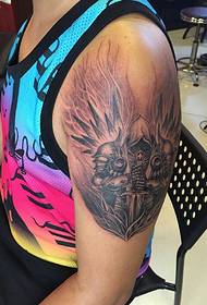 ganske enkelt ubeskrivelig arm personlighed totem tatovering tatovering