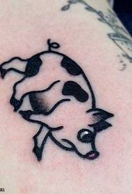 十二生肖猪纹身图案