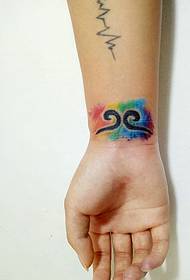 mycket intressant arm tight spell tatuering tatuering