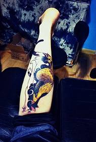 arm small cat tattoo picture is very eye-catching