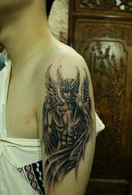 Arm Engel Tattoo Bild ist nicht die gleiche Bedeutung