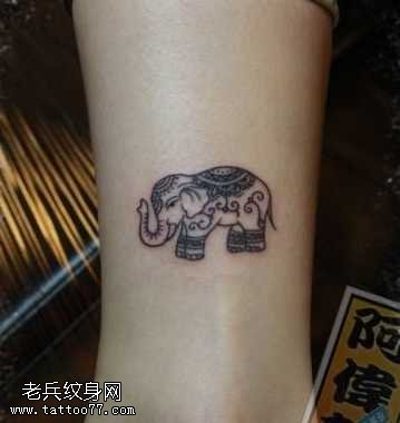 Share 174+ mosaic elephant tattoo best