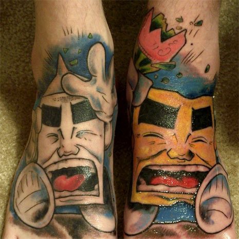 Asterix Obelix tattoo done by Christian at Lovecraft Tattoos! Love ... |  Tattoos, Moomin tattoo, Tattoo trash
